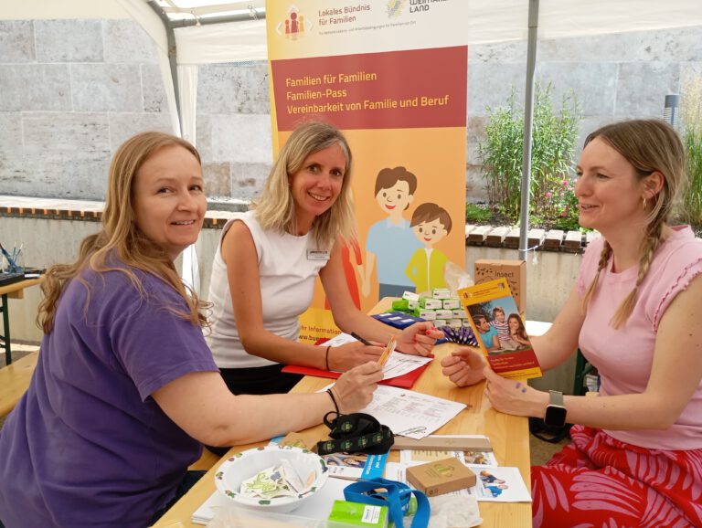 Lokales Bündnis für Familien im Weimarer Land | Beim Gesundheits- und Generationentag im Mehrgenerationenhaus Apolda dabei!